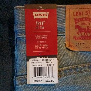 Levi's Blue Slim Fit Jeans Classic Style
